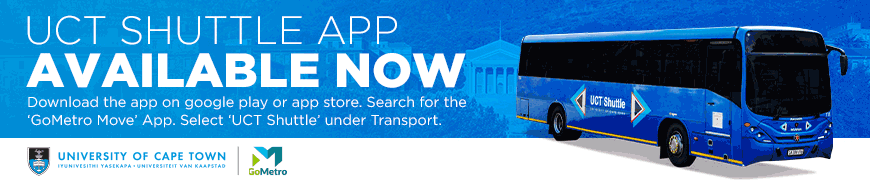 Guide to the UCT Shuttle app